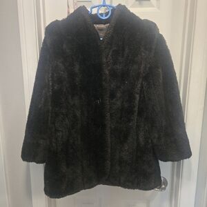 Grandella Vintage Fur Coat Size 12